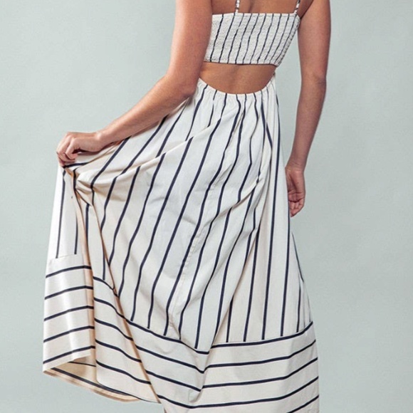 Nautical Stripe Square Dress - Picture 2 of 2